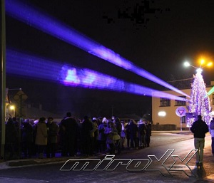 ĽUBICA 2016 - Grafická Laserová show - FOTO: Miroslav KRUK