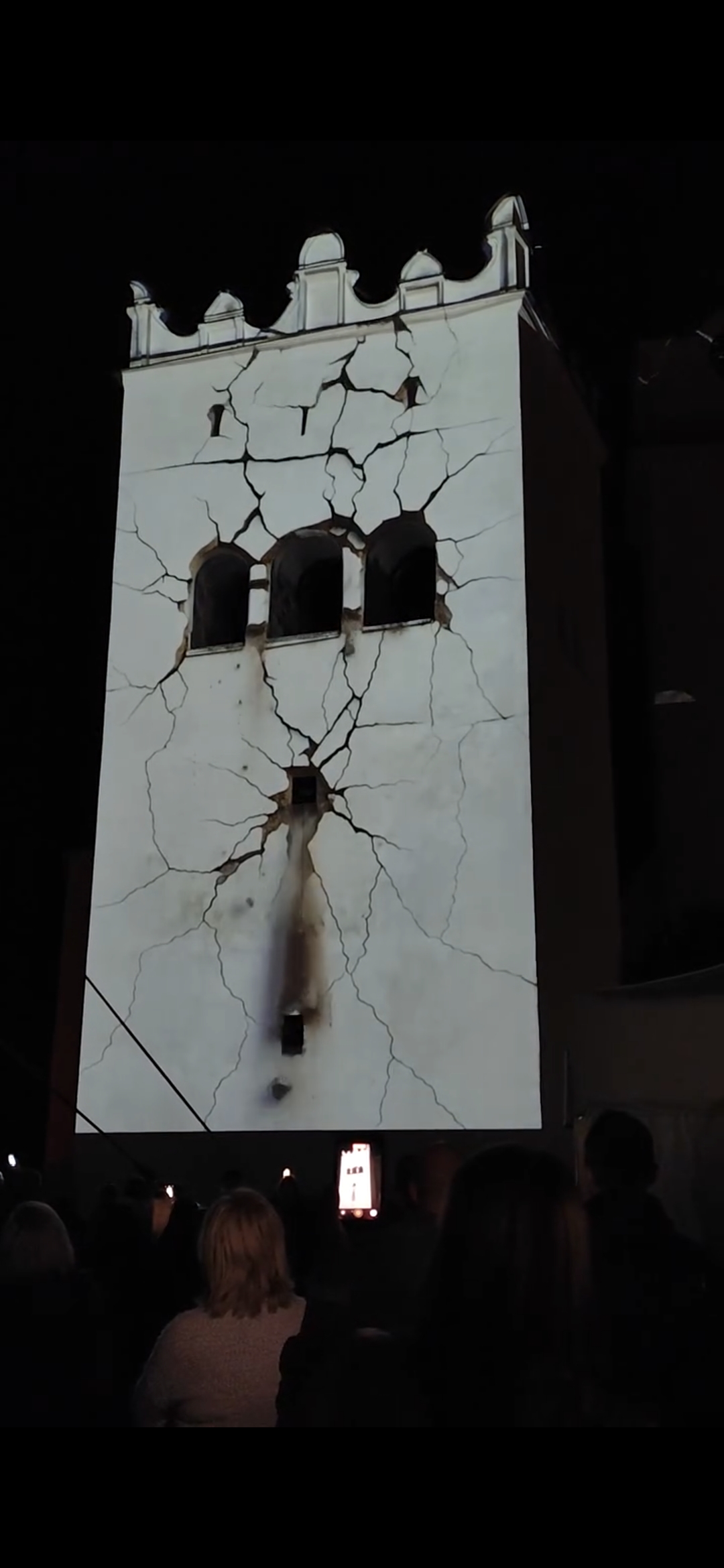 VIDEOMAPPING zvonice v Spišskej Belej 2026 - zemiakarsky jarmok