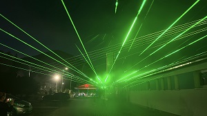 Laserová @ grafická show pre mesto Veľký Šariš 6.9.2025