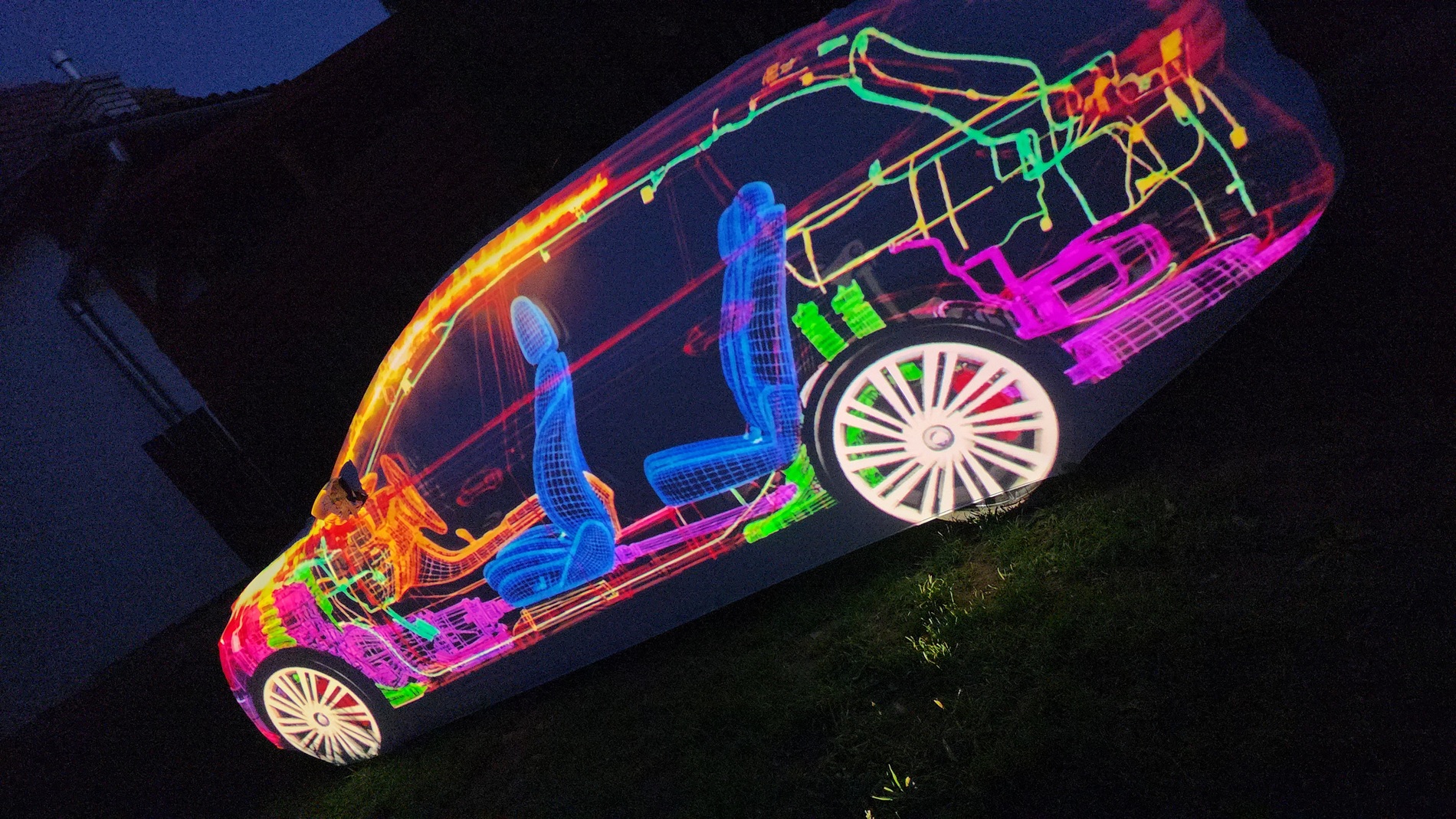 Car VIDEOMAPPING - Škoda SUPERB 2026