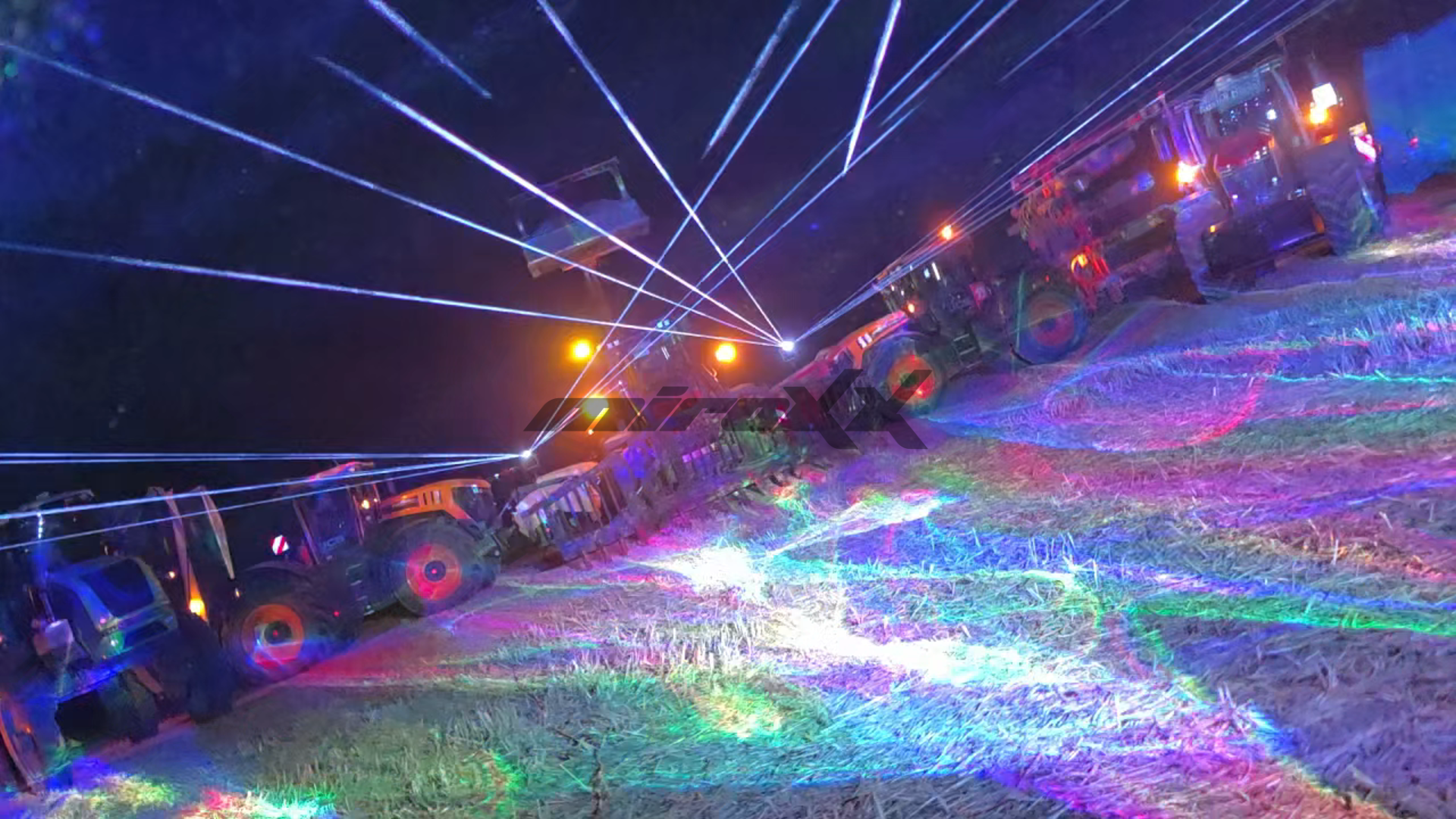 Deň poľa SÓJE 2026 Laserová show pre spoločnosť AGROTRADE GROUP - www.miroxx.eu 