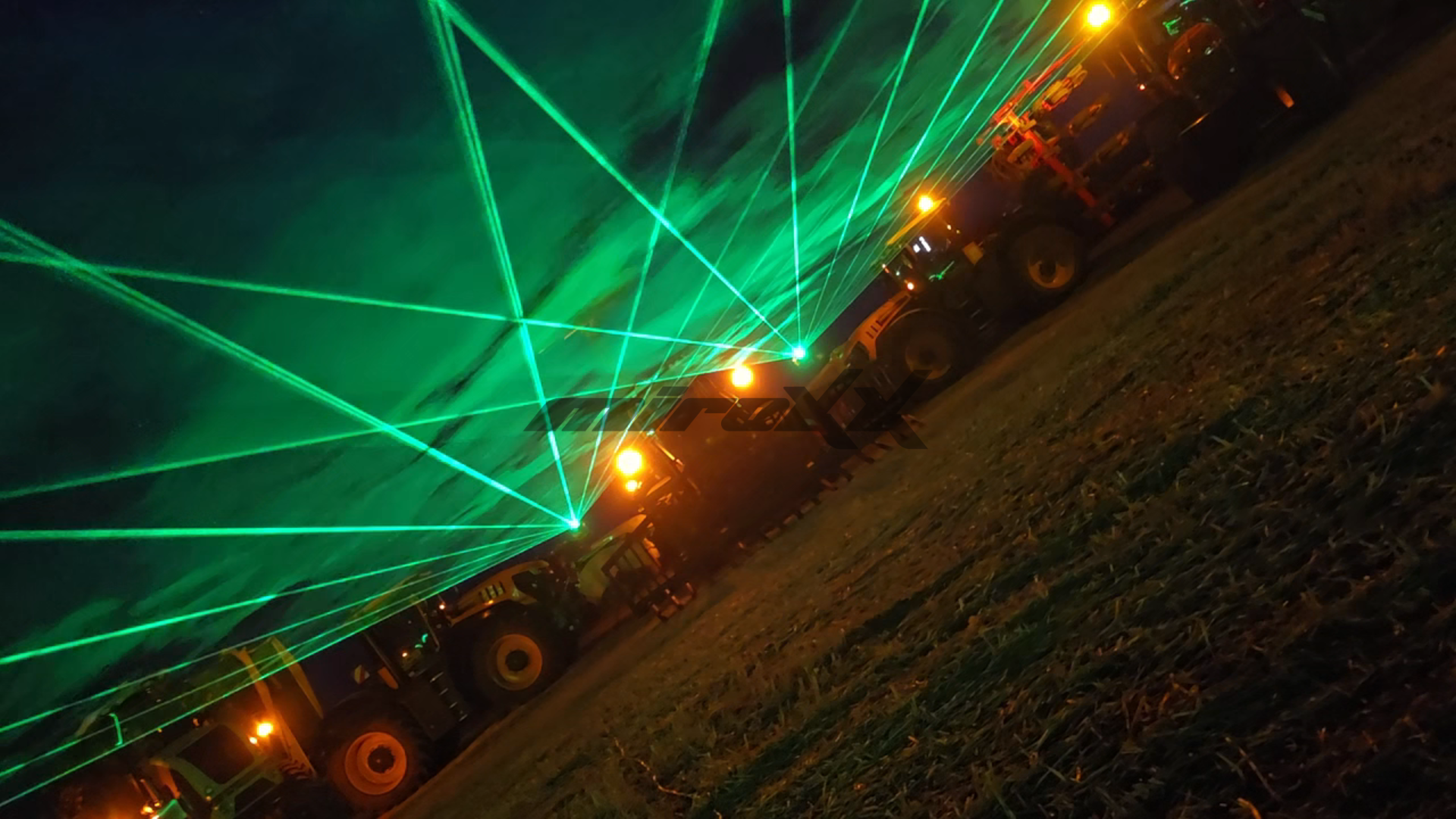 Deň poľa SÓJE 2026 Laserová show pre spoločnosť AGROTRADE GROUP - www.miroxx.eu 