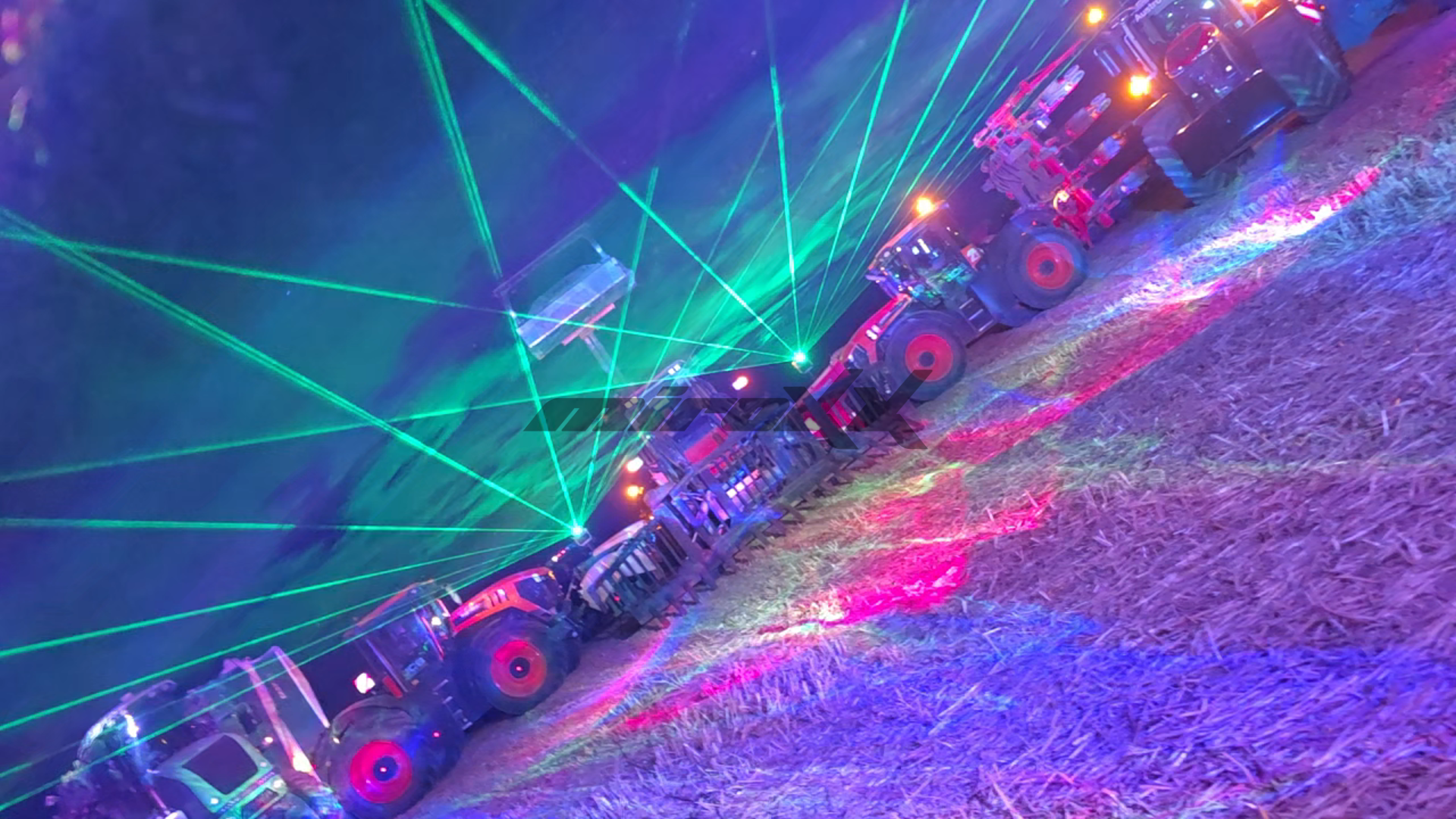 Deň poľa SÓJE 2026 Laserová show pre spoločnosť AGROTRADE GROUP - www.miroxx.eu 