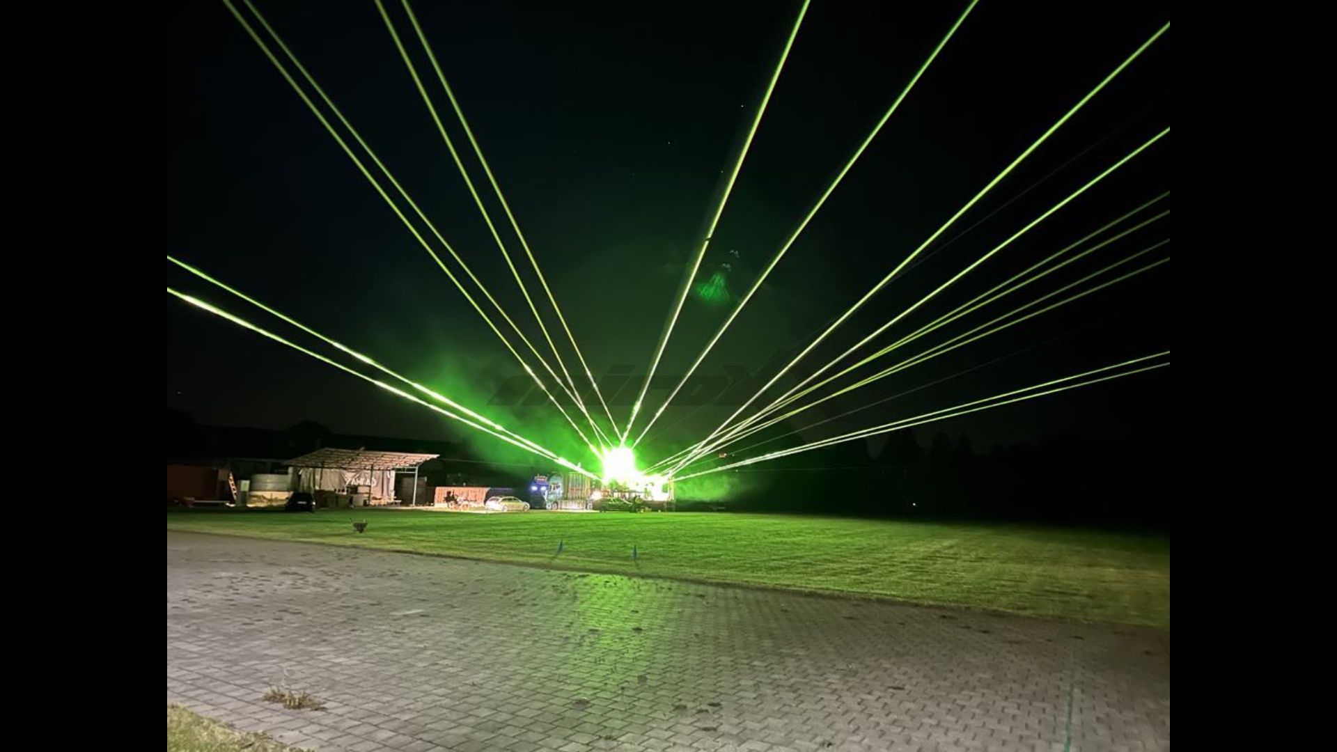 Jánska VATRA - Strážky /Laserova show/ 21.6.2025