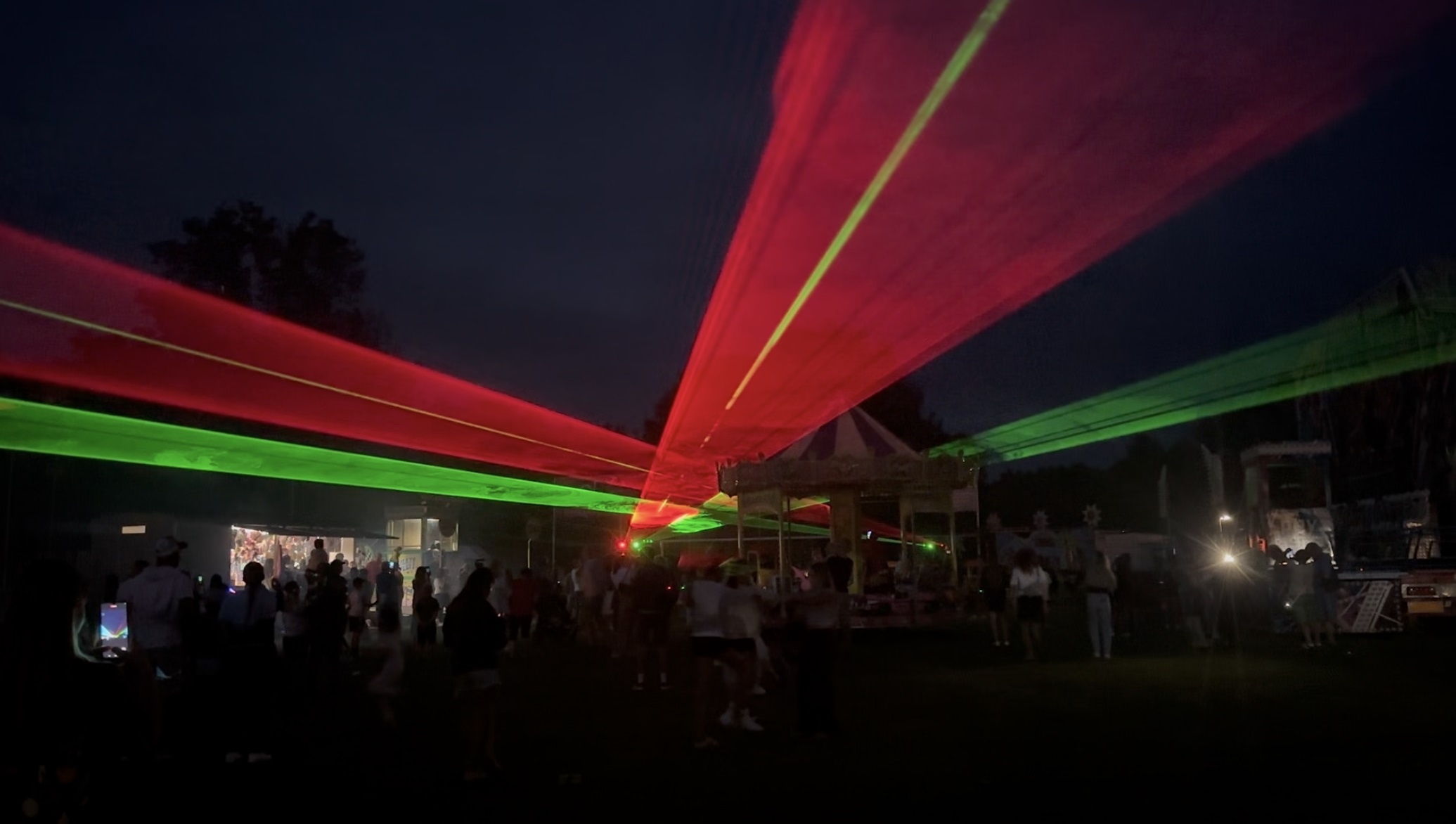 Malokršteniansky deň dobrôt - naprogramovaná laserová show / 2.8.2025 