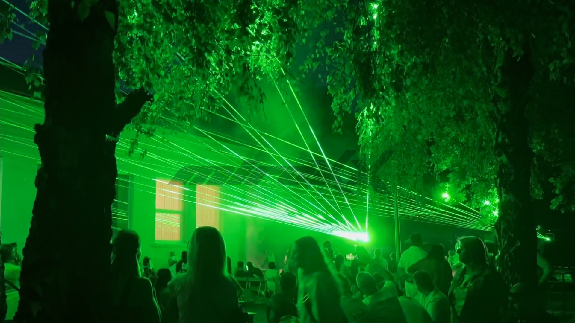 Dni obce RECA - 2025 - Laserová show