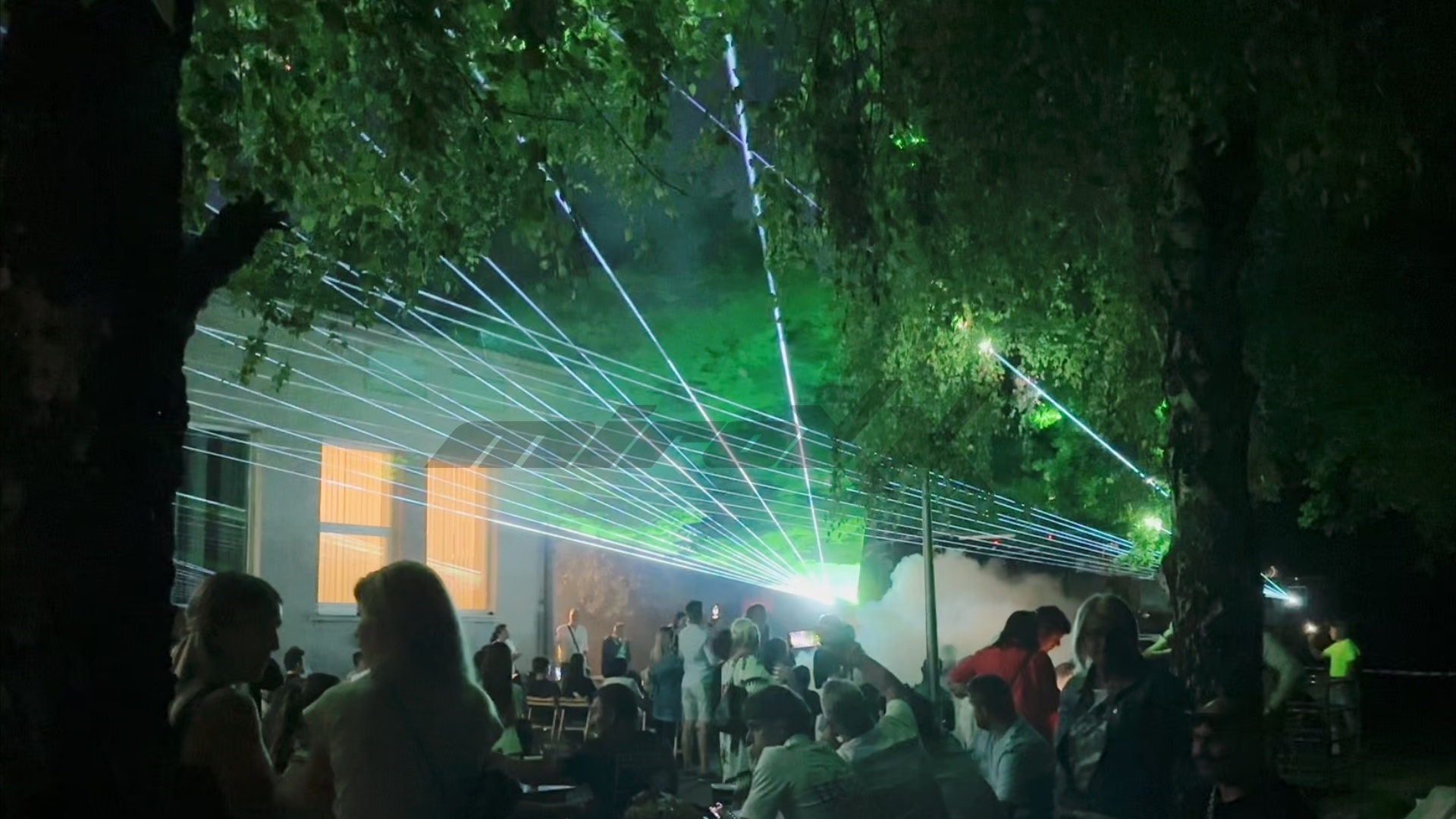 Dni obce RECA - 2025 - Laserová show