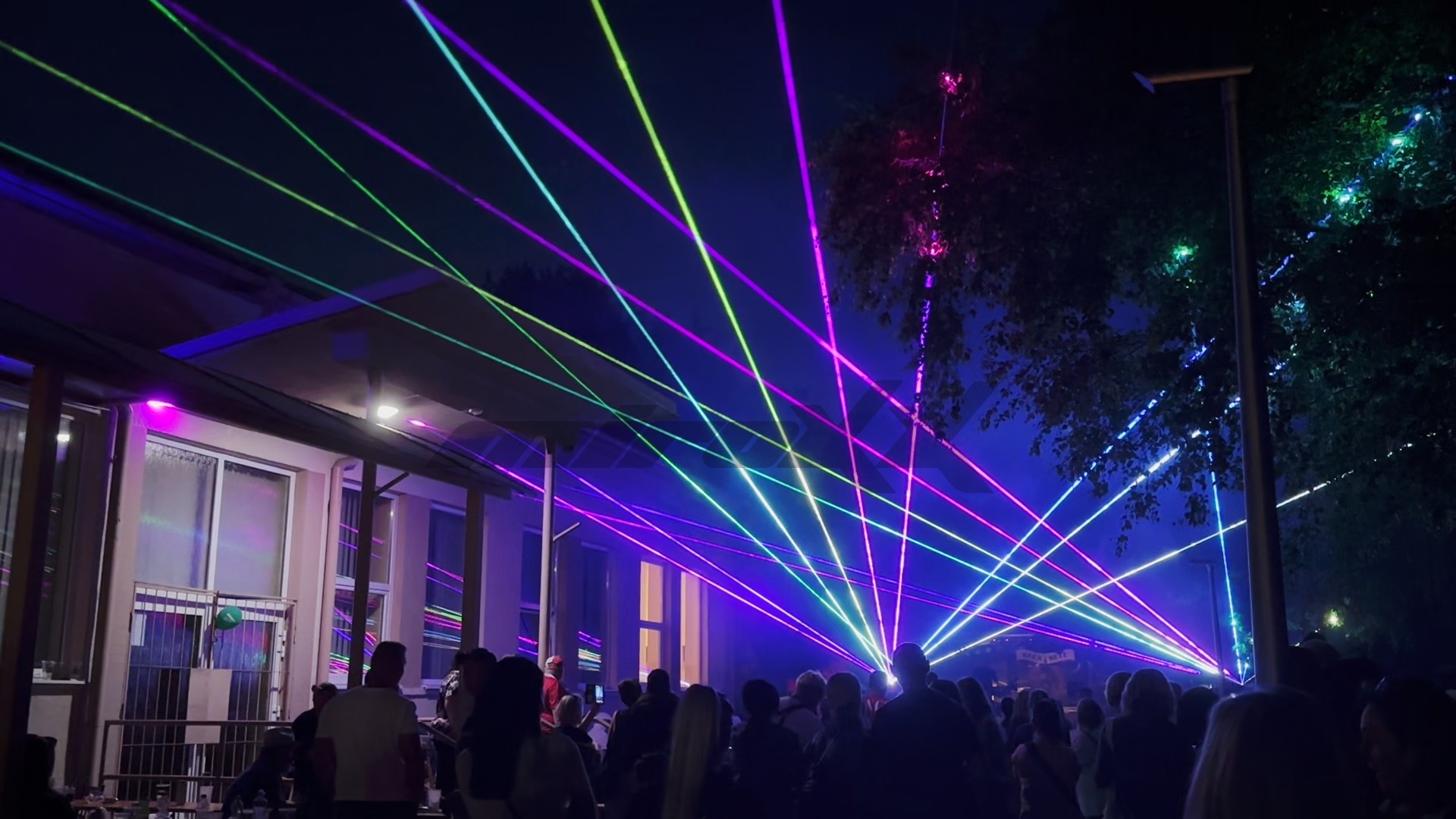 Dni obce RECA - 2025 - Laserová show
