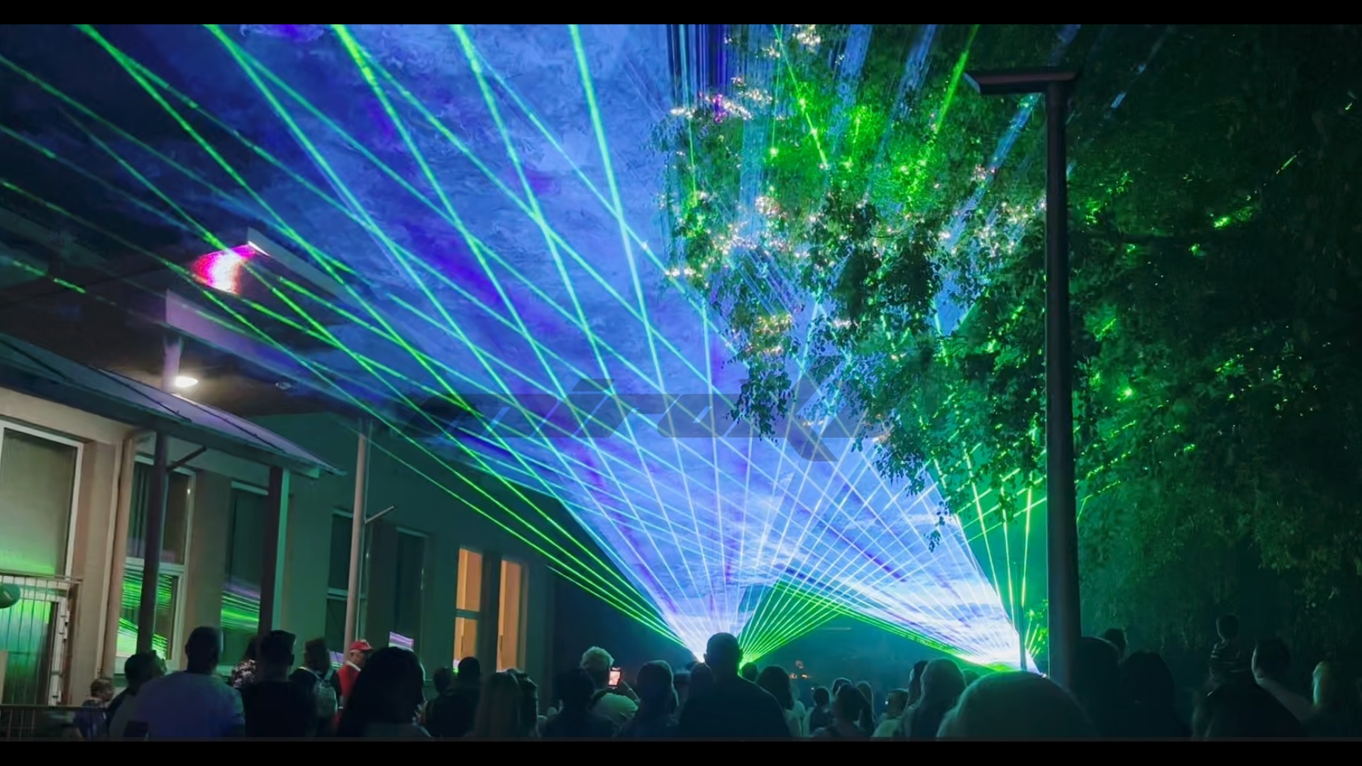 Dni obce RECA - 2025 - Laserová show