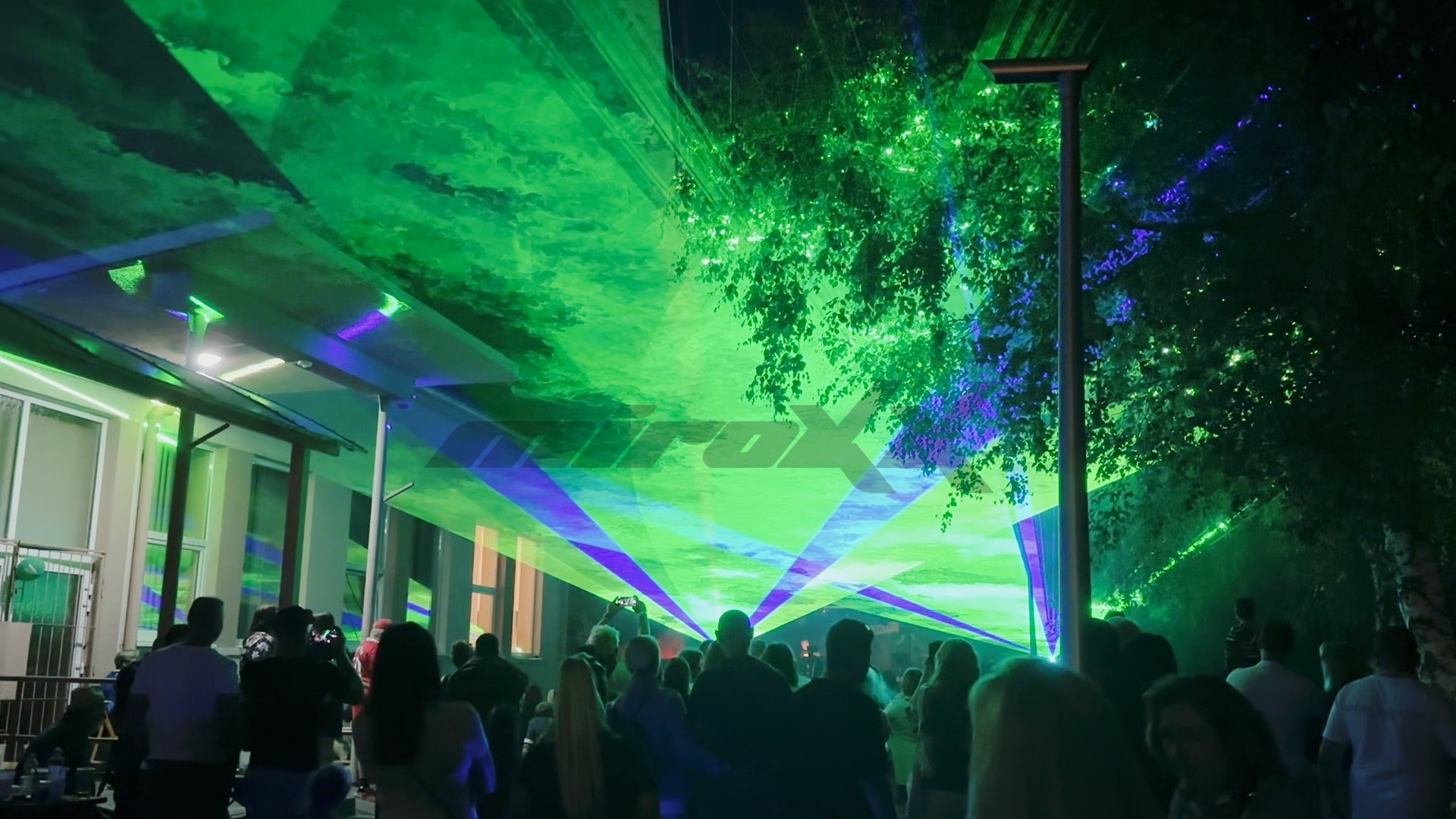 Dni obce RECA - 2025 - Laserová show
