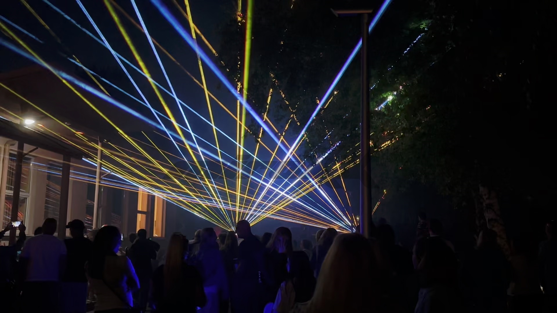 Dni obce RECA - 2025 - Laserová show