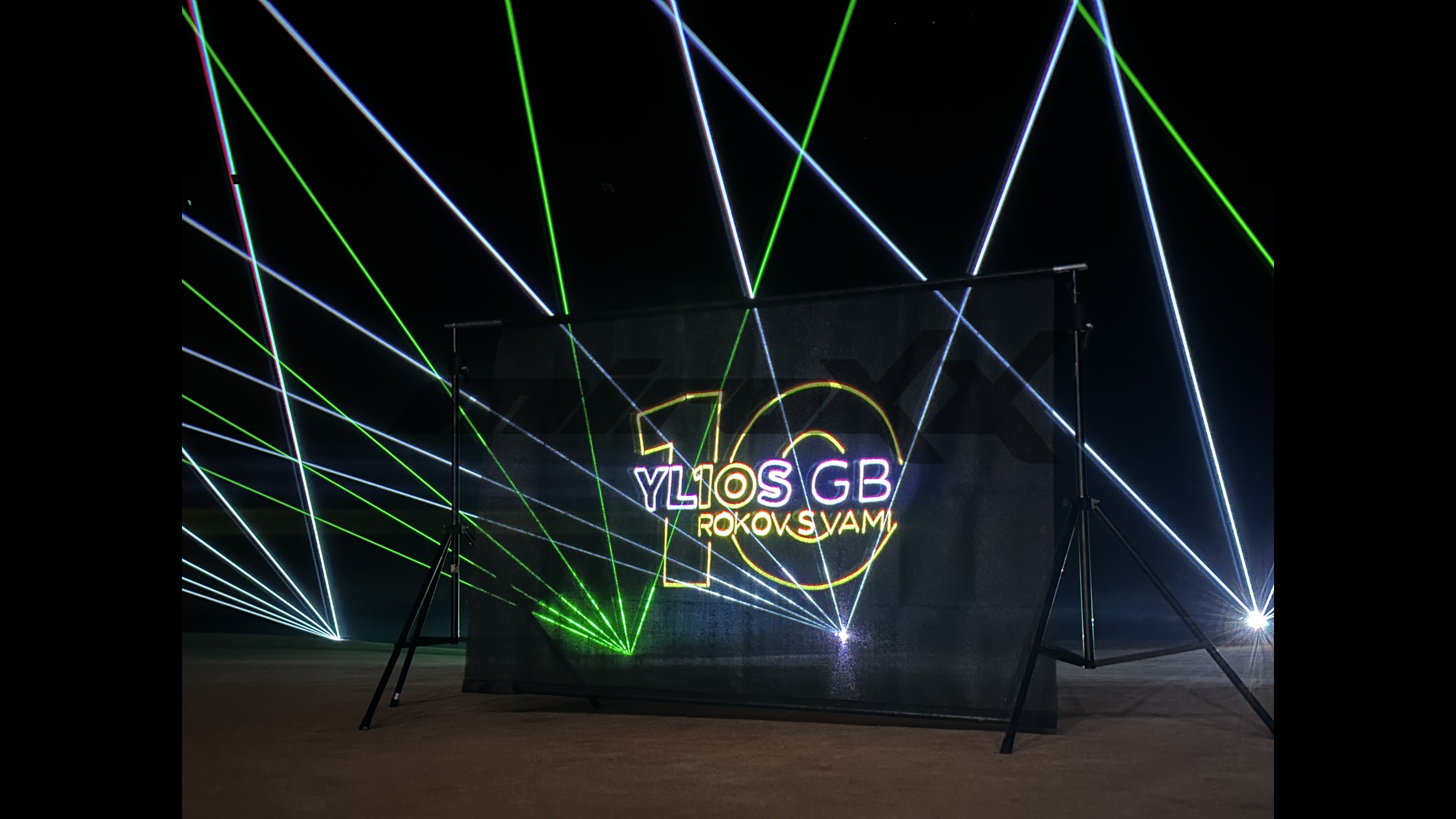 YLIOS GB 2025 -  Laserová show