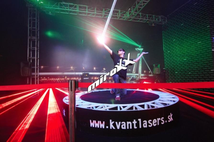 Interactive LASERMAN + KVANT Clubmax 2000 Laser