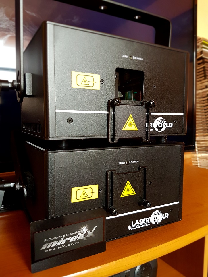Laserworld DS-1000RGB - Shownet integrated