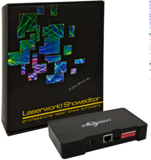 Laserworld Showeditor 2015 Set - Laser Show Software incl. ShowNET LAN Interface